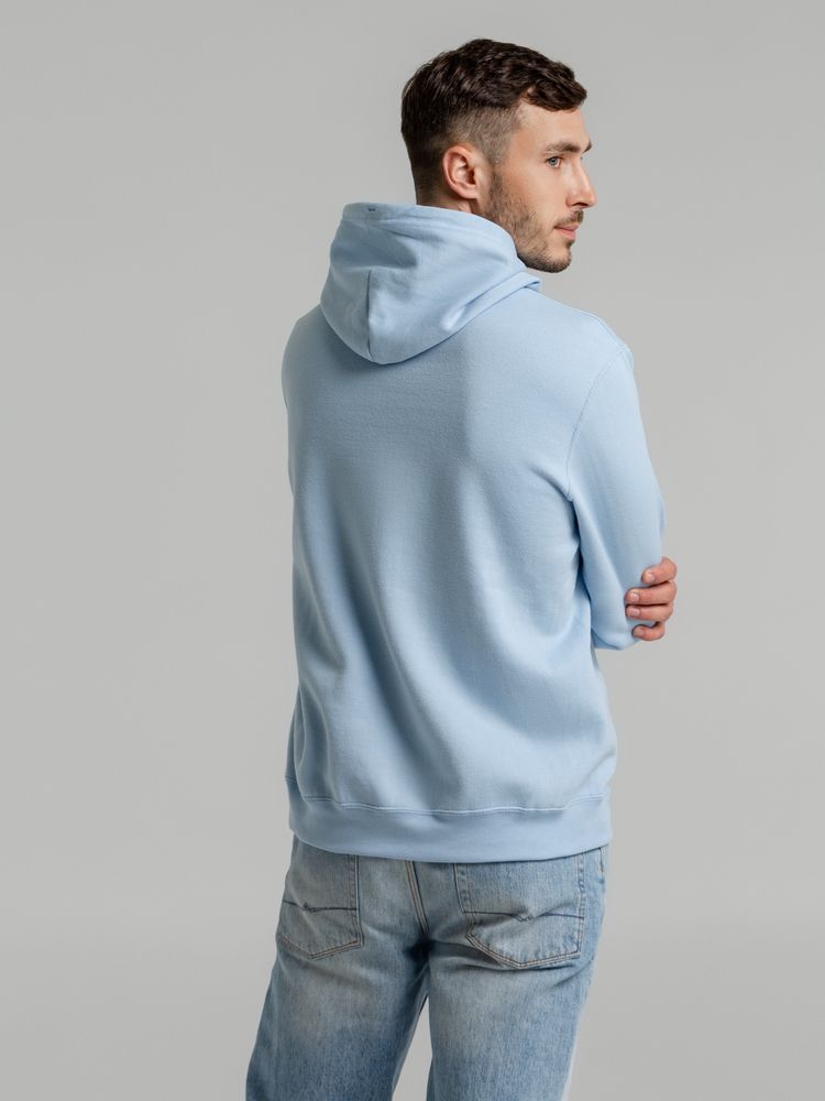 Толстовка с капюшоном Snake II голубая — изображение 9