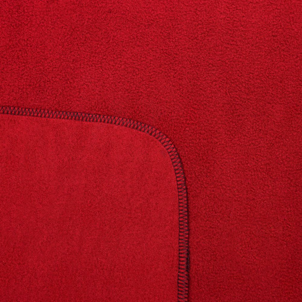 Флисовый плед Warm&Peace XL, красный — изображение 4