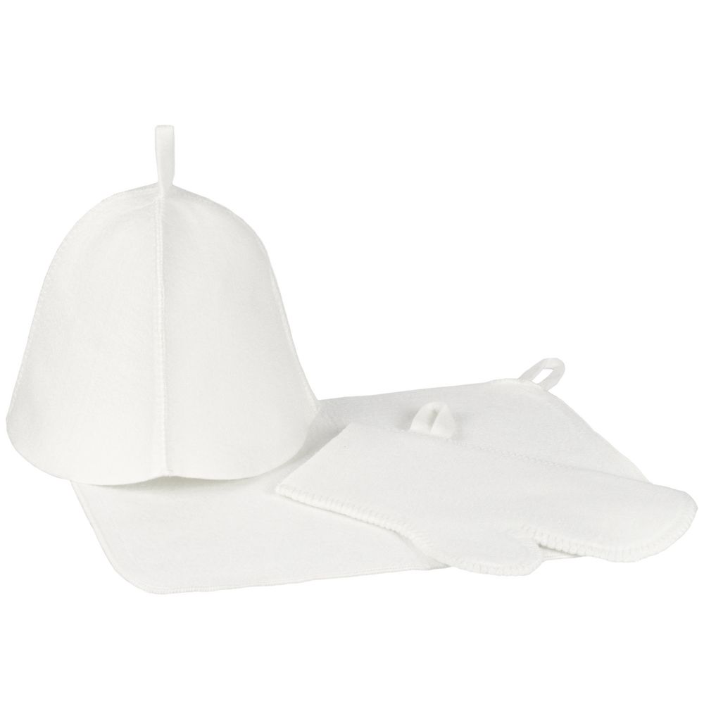 Набор для бани «Парилка», белый — изображение 2