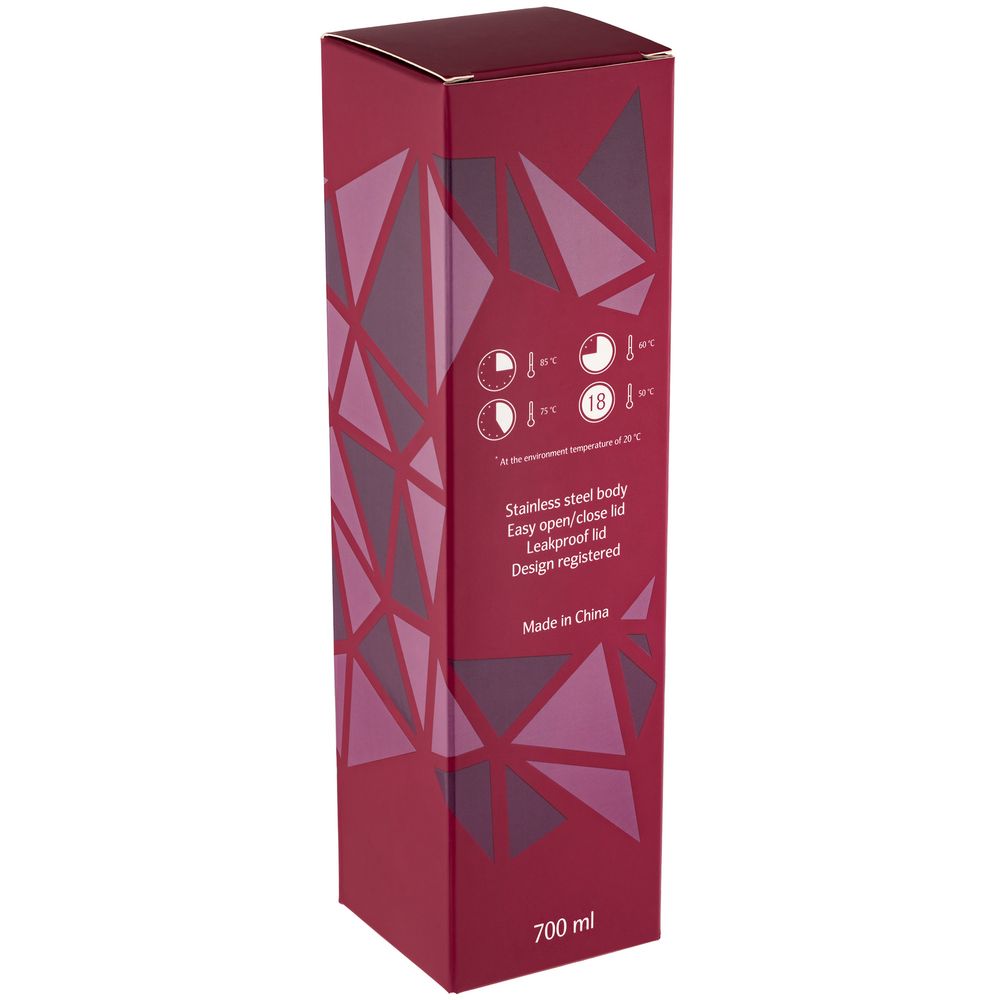 Термос Gems Red Rubine, красный рубин — изображение 8