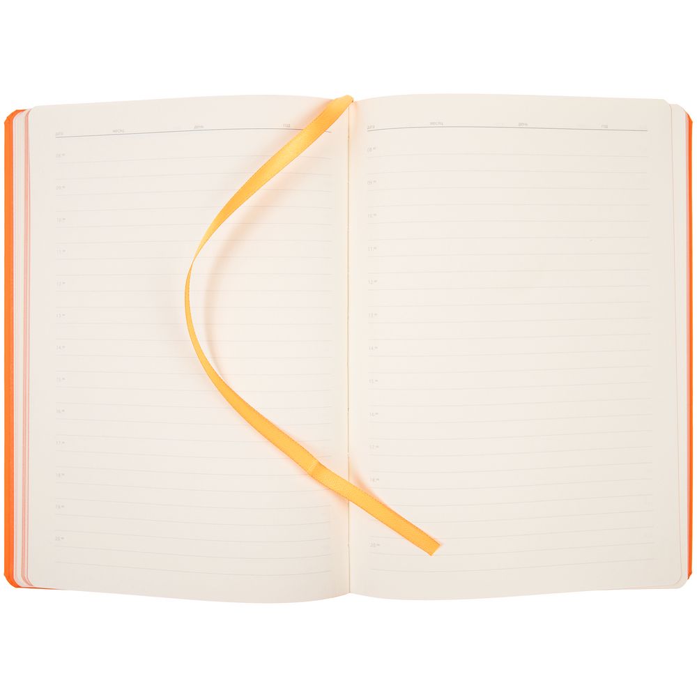 Ежедневник Shall, недатированный, оранжевый — изображение 6