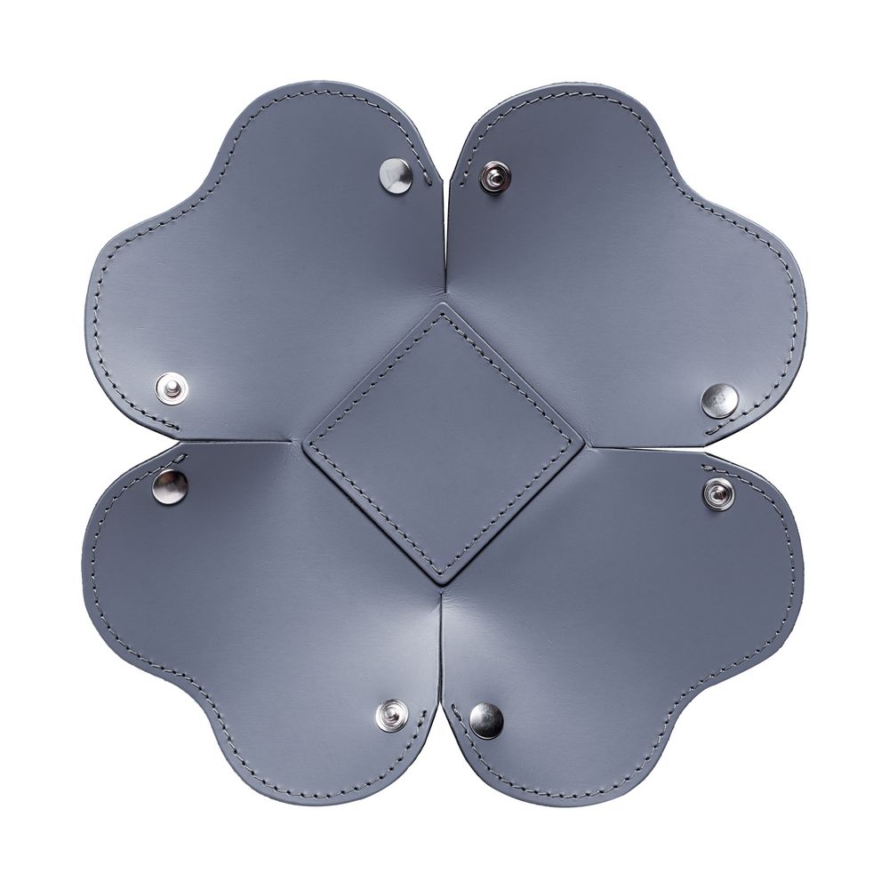 Корзина Corona, малая, серо-голубая — изображение 4