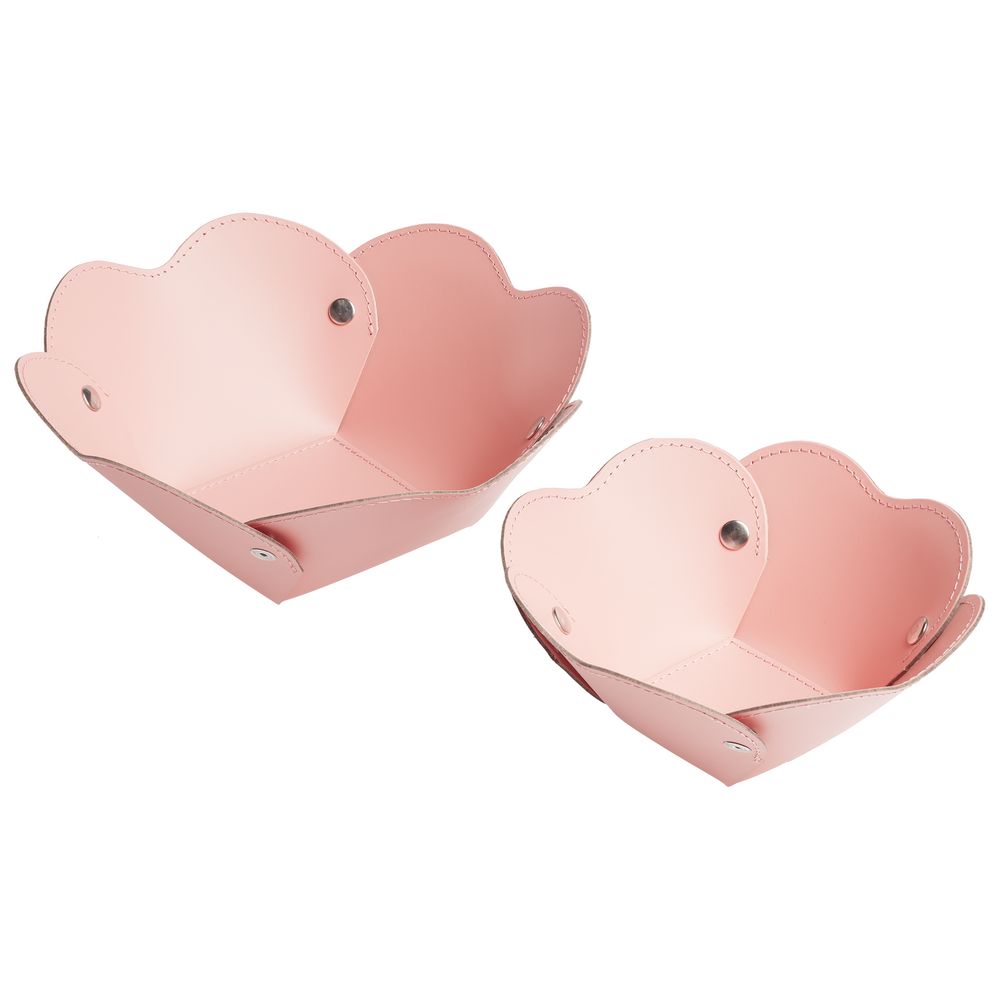 Корзина Corona, большая, розовая — изображение 6