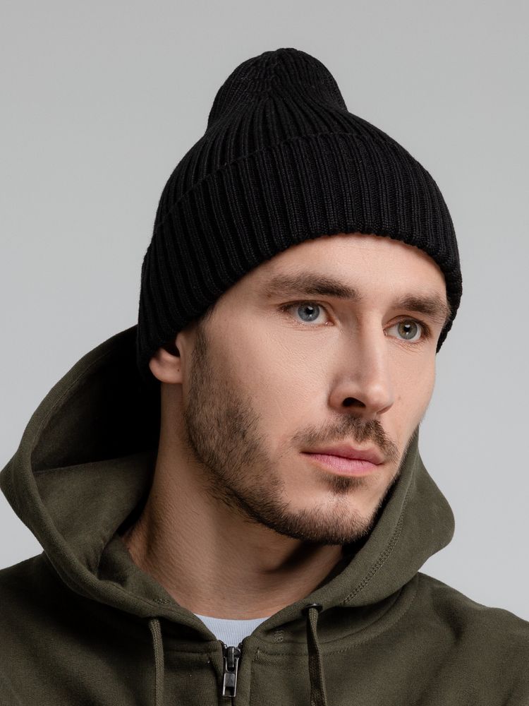 Шапка Stout, черная — изображение 7