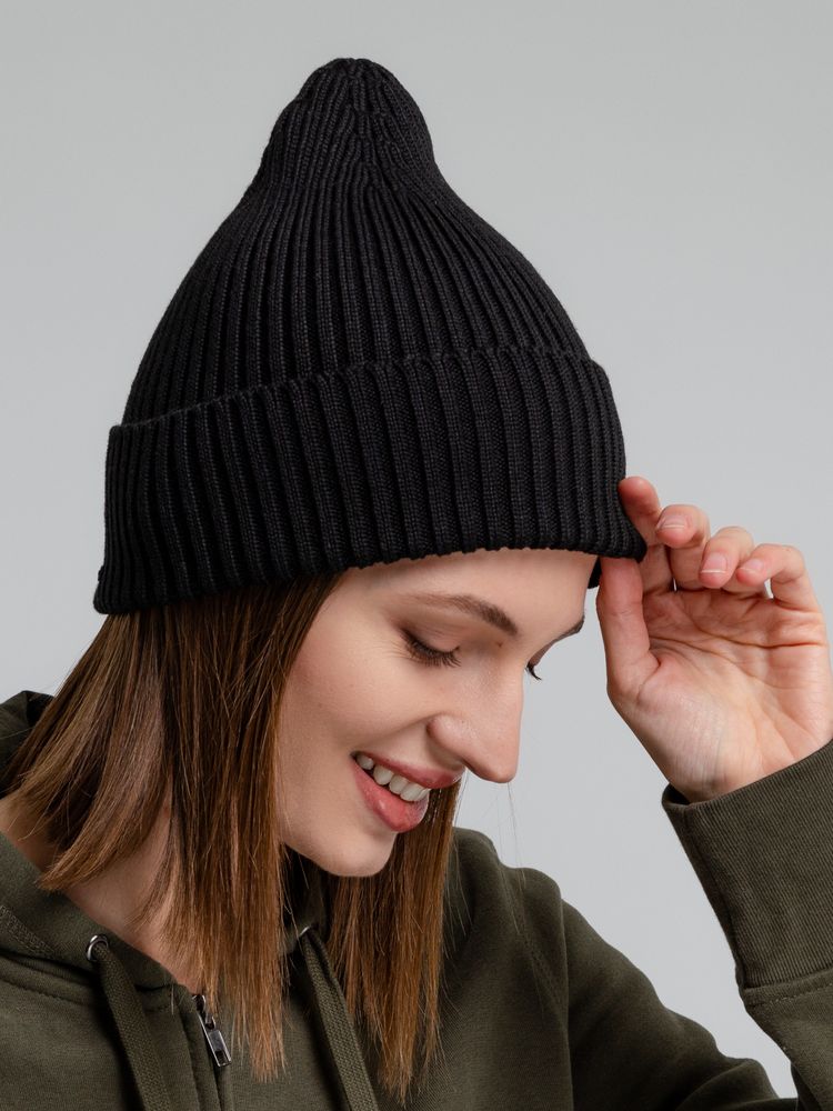 Шапка Stout, черная — изображение 8