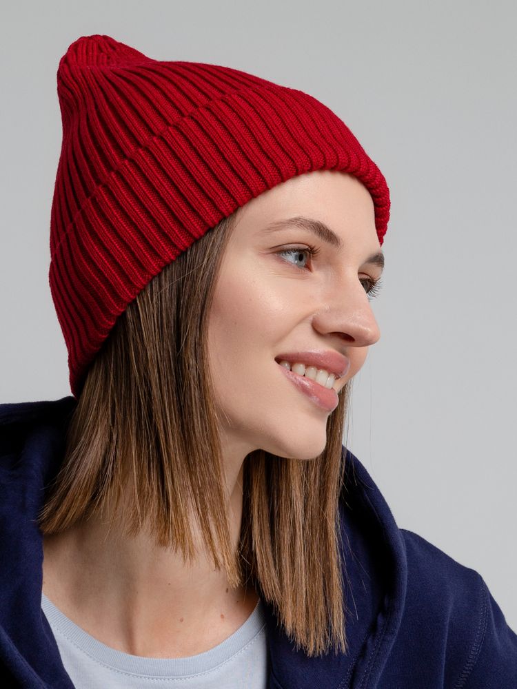 Шапка Stout, красная — изображение 8