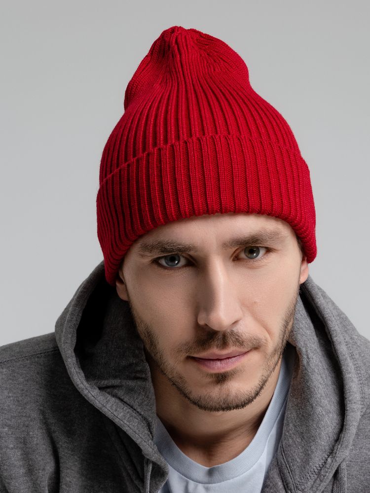 Шапка Stout, красная — изображение 7