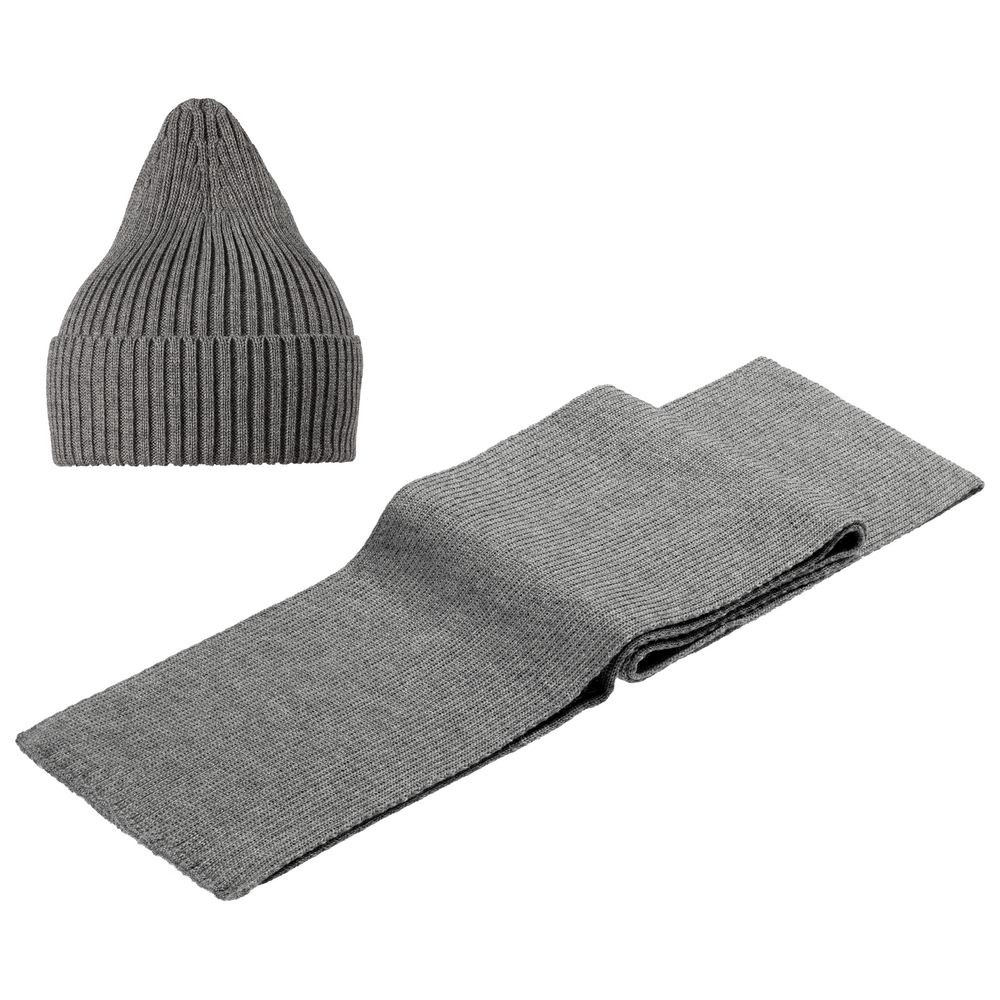 Шапка Stout, серый меланж — изображение 6