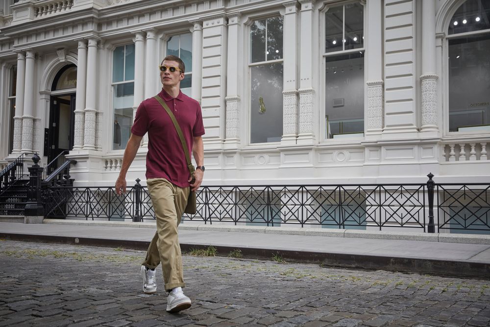 Рубашка поло Safran белая — изображение 7