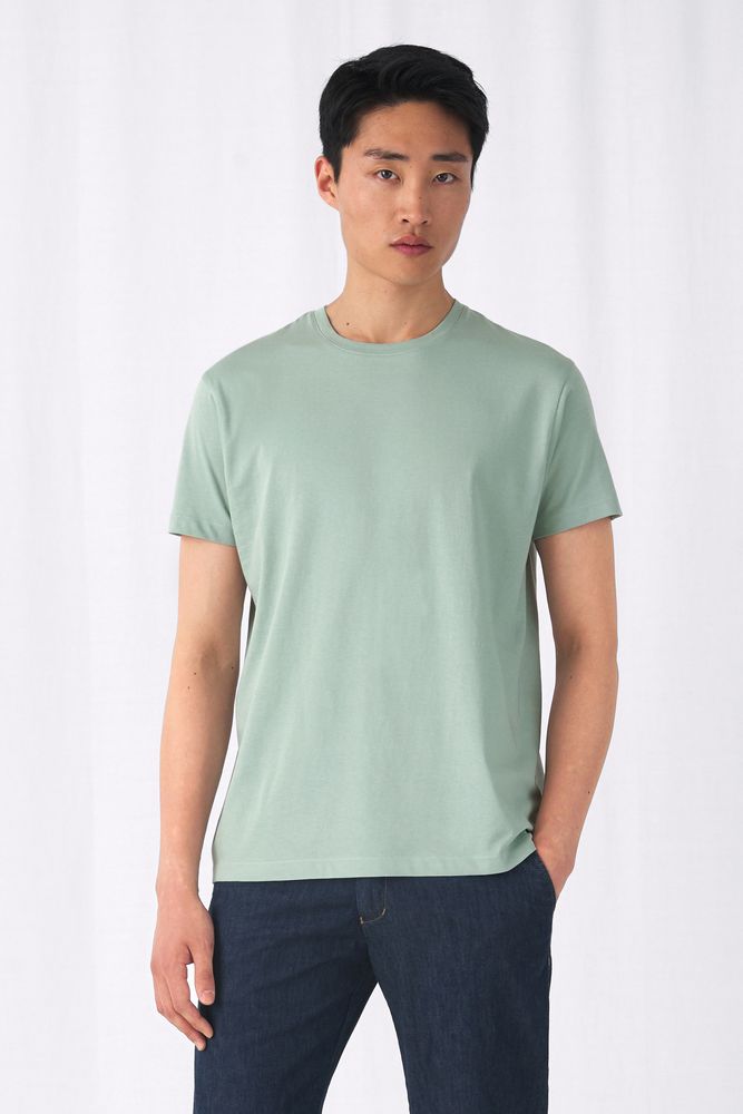 Футболка унисекс E150 Inspire (Organic), розовая — изображение 6