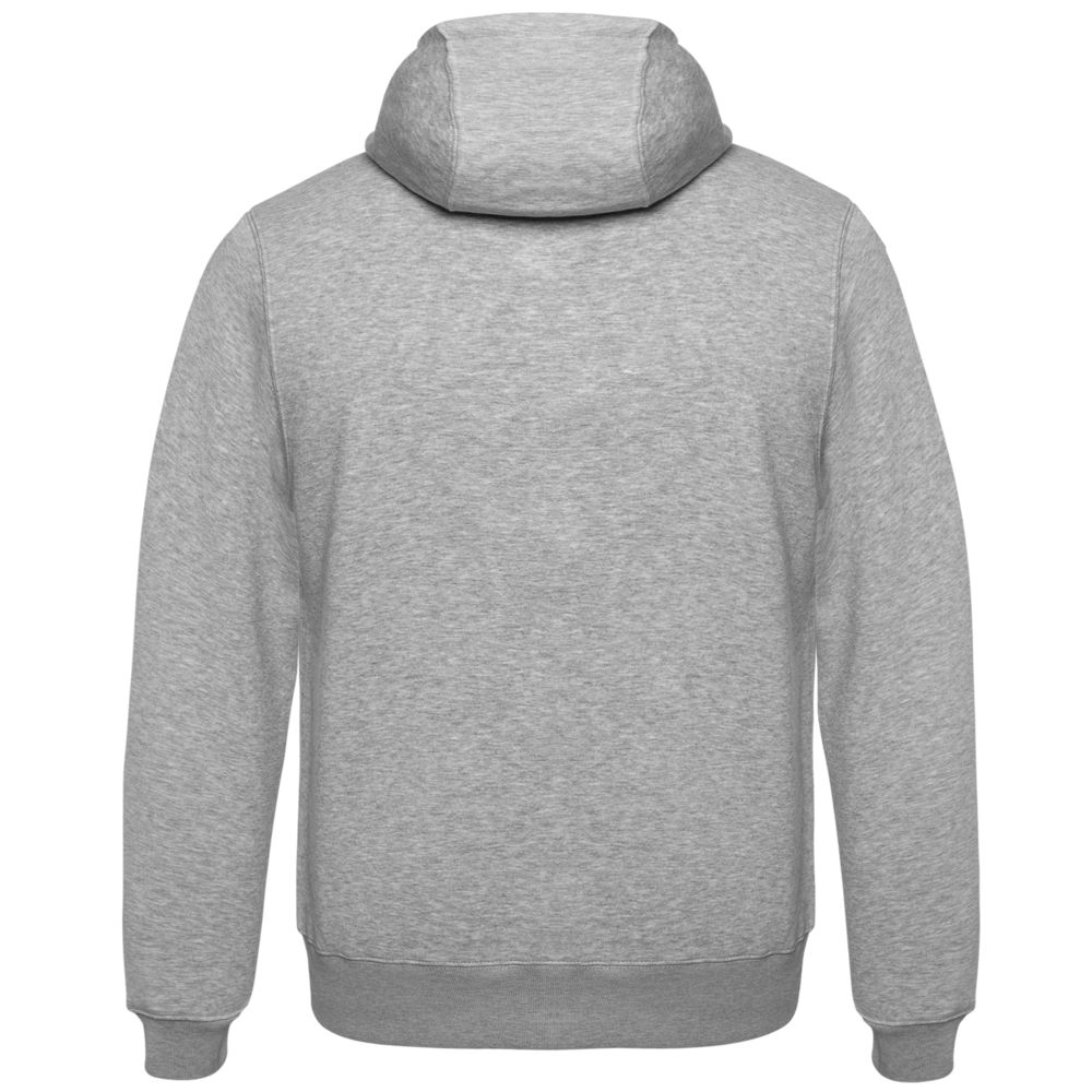 Толстовка мужская Hooded Full Zip серый меланж — изображение 3