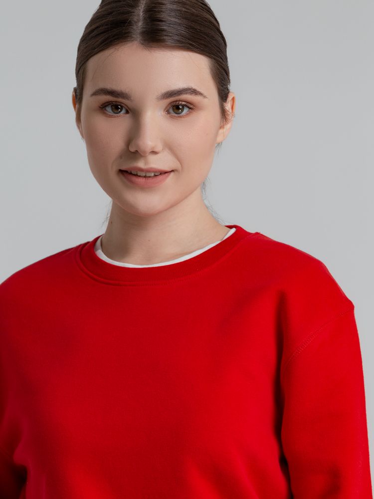 Свитшот унисекс King, красный — изображение 9