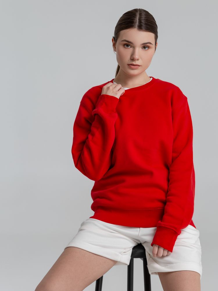 Свитшот унисекс King, красный — изображение 7