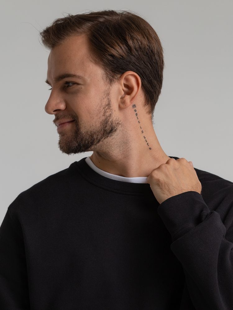 Свитшот унисекс King, черный — изображение 9