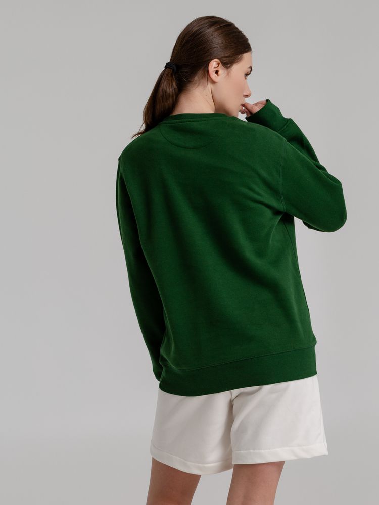 Свитшот унисекс King, темно-зеленый — изображение 6