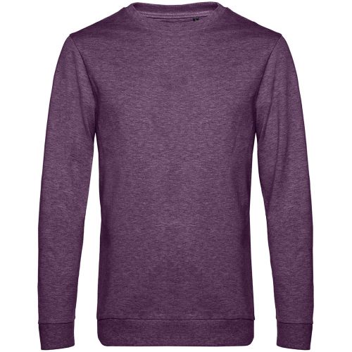 Свитшот унисекс Set In, фиолетовый меланж