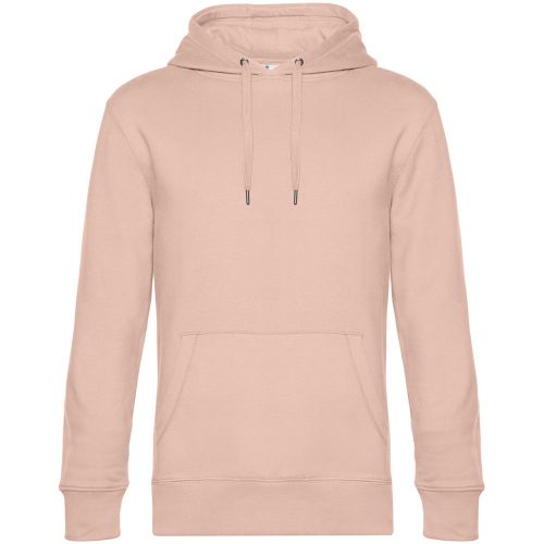 Толстовка с капюшоном унисекс King, розовая