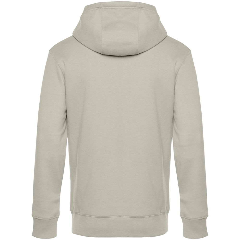 Толстовка с капюшоном унисекс King, дымчато-серая — изображение 3