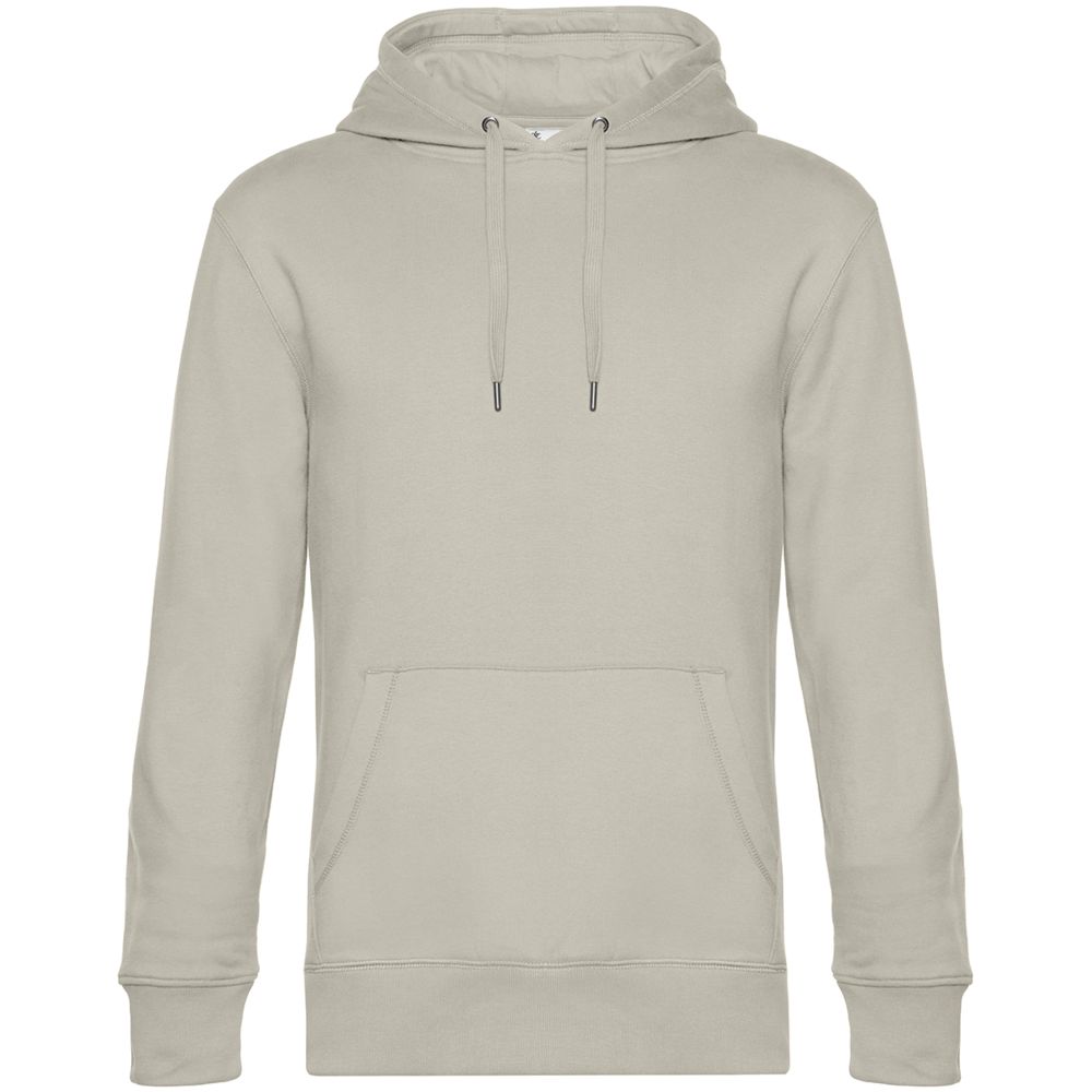 Толстовка с капюшоном унисекс King, дымчато-серая — изображение 2