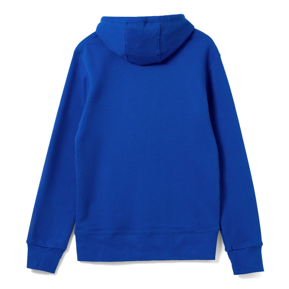Толстовка на молнии с капюшоном унисекс King, ярко-синяя — изображение 3