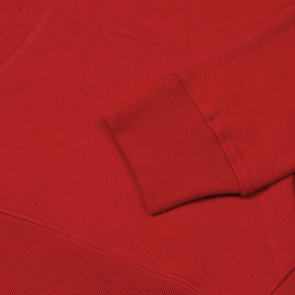 Толстовка с капюшоном унисекс Hoodie, красная — изображение 5