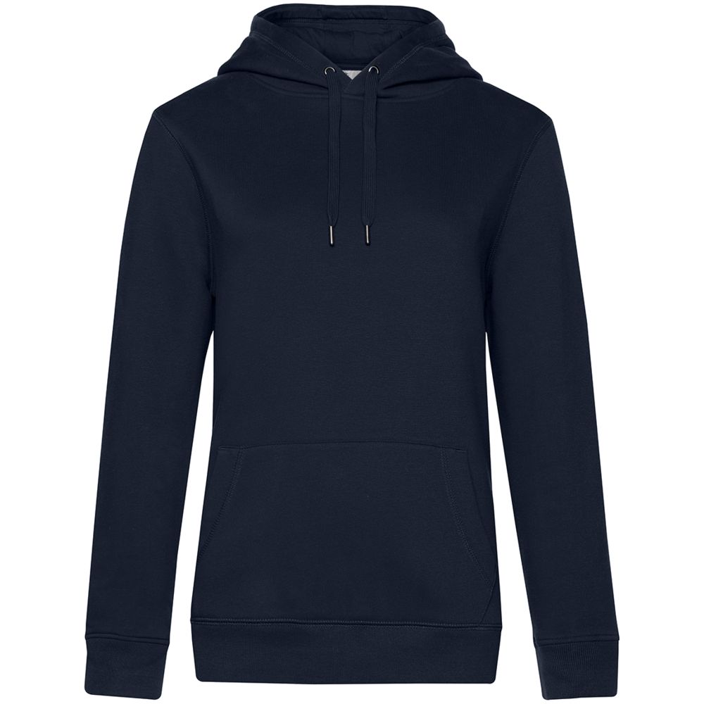 Толстовка с капюшоном женская Queen, темно-синяя — изображение 2