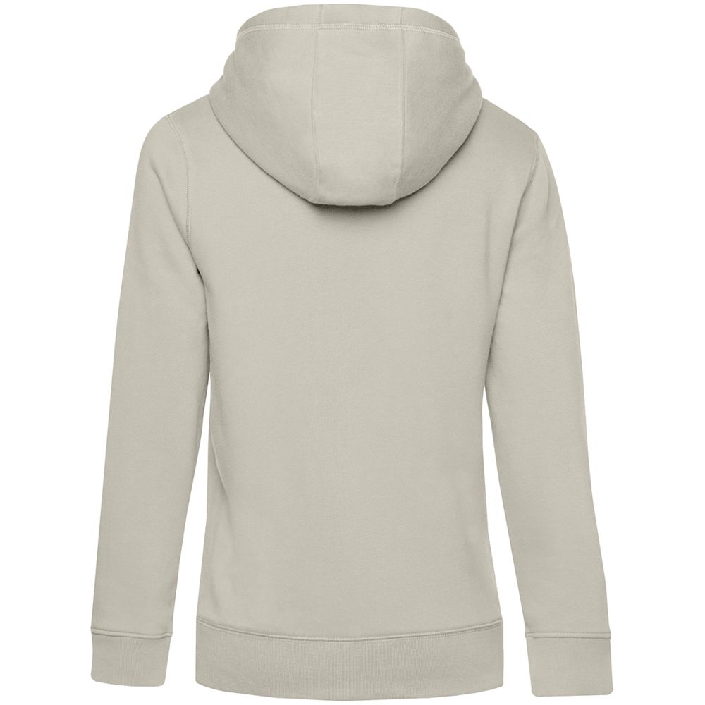 Толстовка с капюшоном женская Queen, дымчато-серая — изображение 3