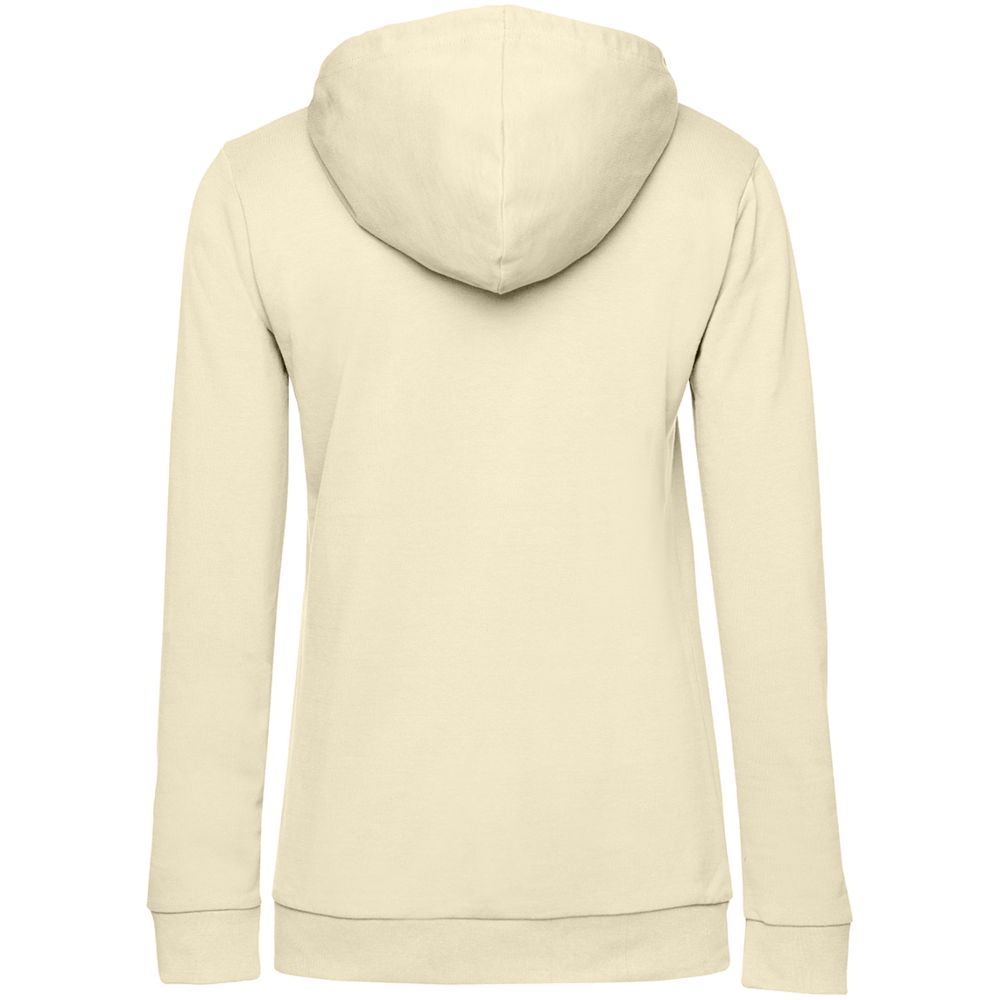 Толстовка с капюшоном женская Hoodie, светло-желтая — изображение 3
