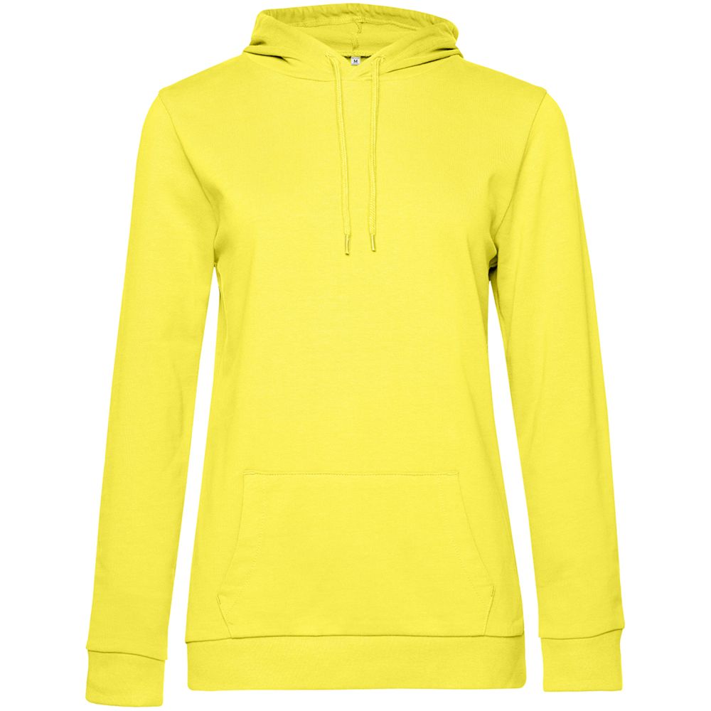 Толстовка с капюшоном женская Hoodie, желтая — изображение 2