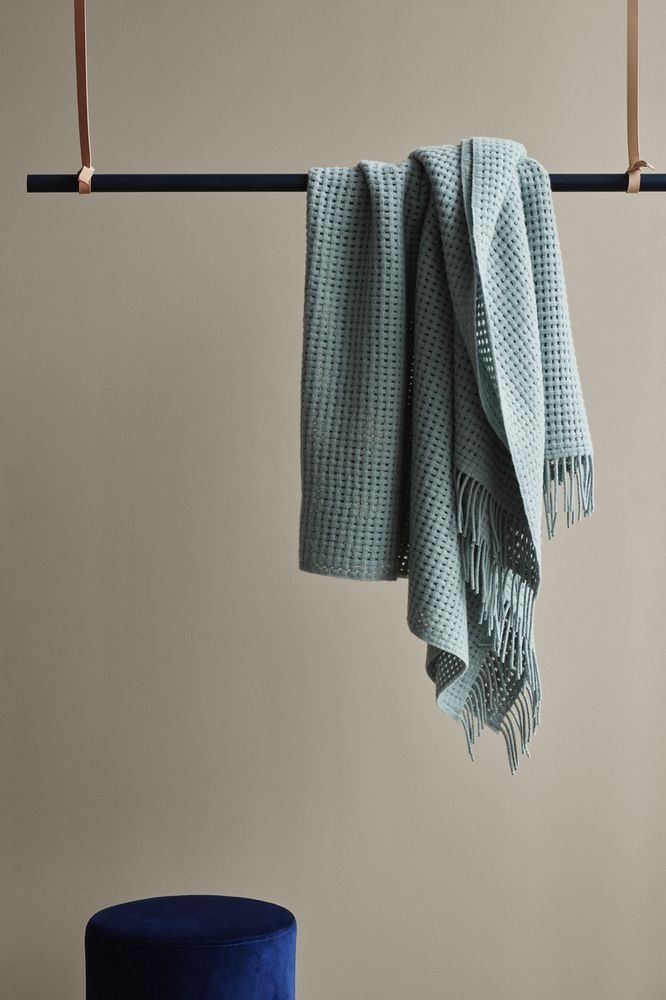 Плед Cosy, голубой — изображение 7