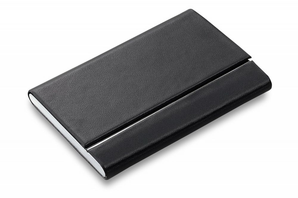 Футляр для визитных карт Slim, черный — изображение 2